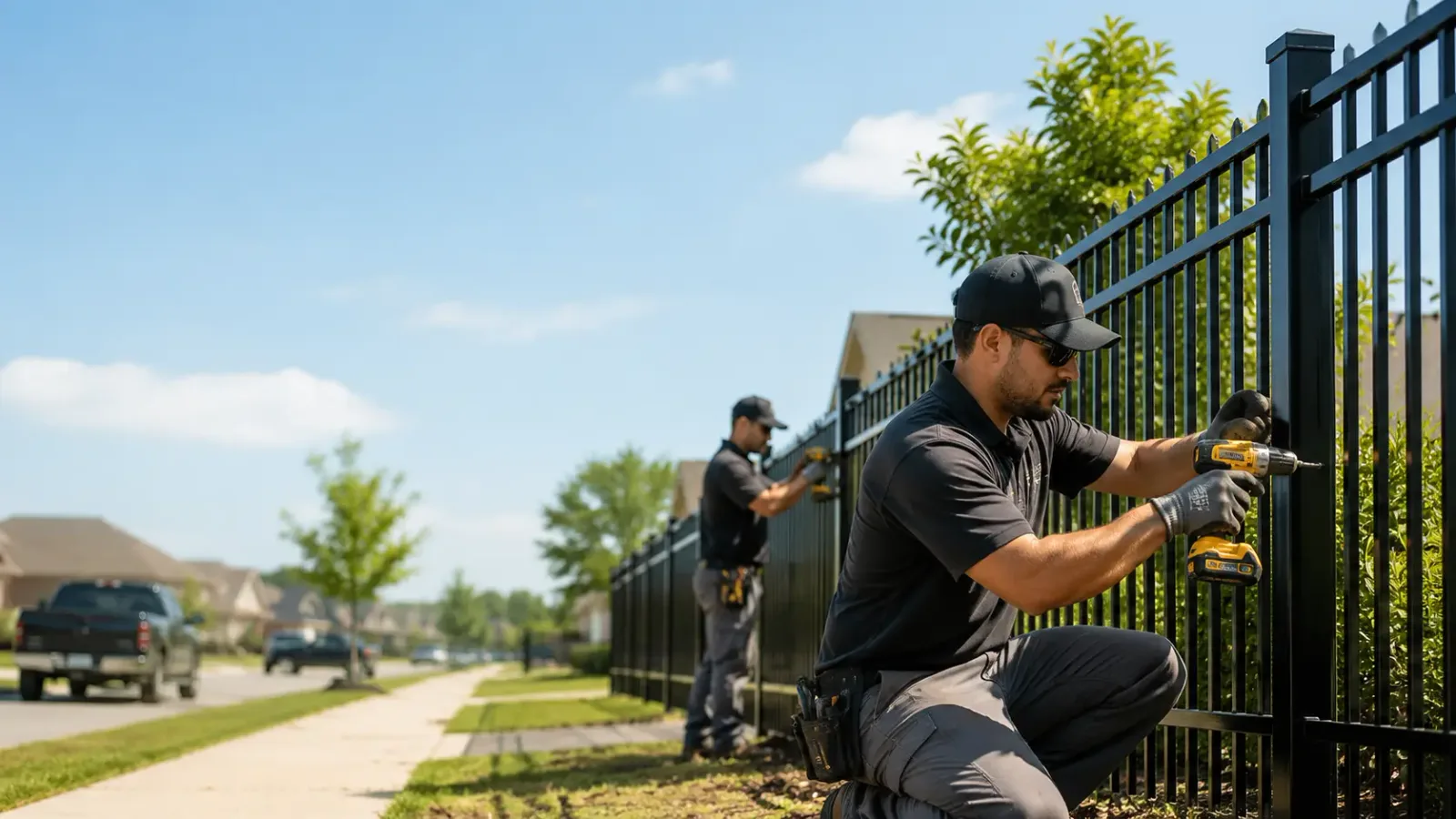 Metal Fence Installation in Brandon, SD